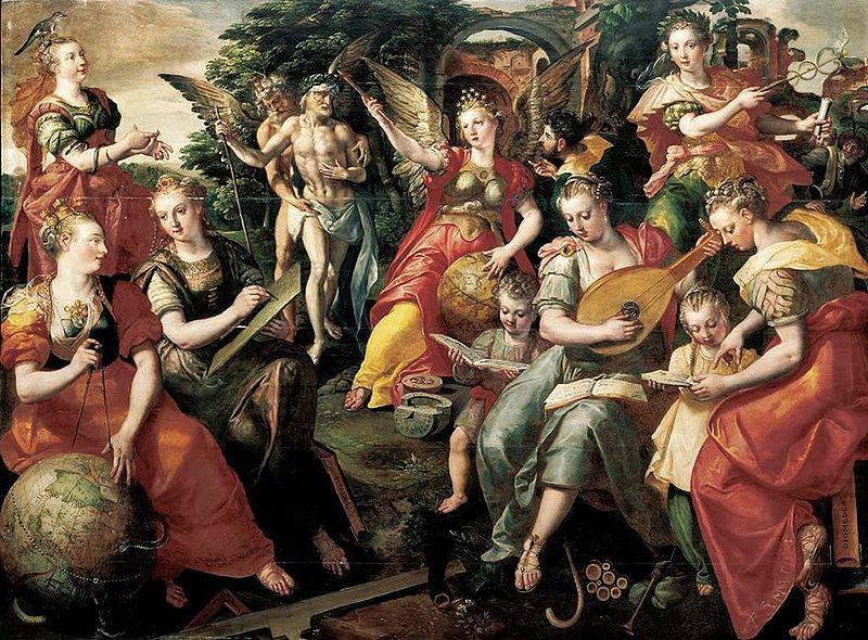 Allegory of the Seven Liberal Arts, Marten de Vos